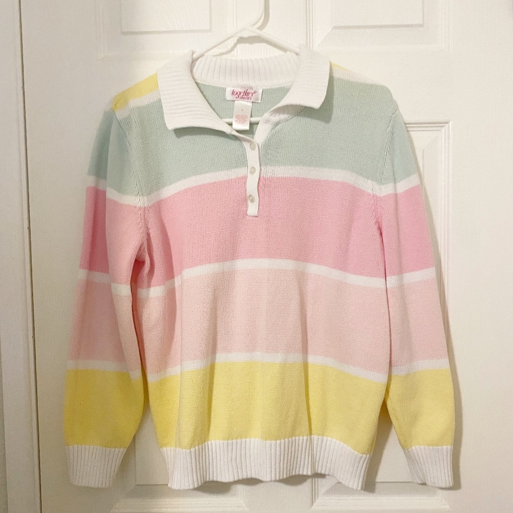 ***SOLD***Vintage Together Size L Women’s Cardigan - Picture 1 of 6